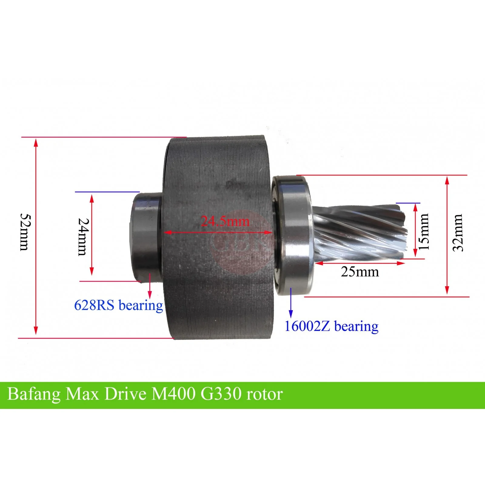 Motor - Bafang Max Motor G330 M400 Motor Core,Rotor 350w - Image 4