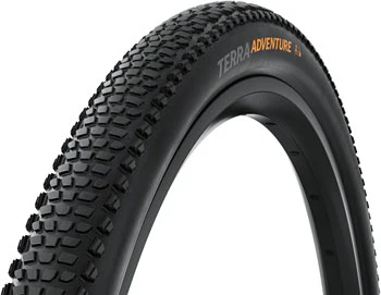 Gravel/Road - Continental Terra Adventure Tire - 700 x 45 / 29 x 1.75, Tubeless, Folding, Black or Brown - Image 3