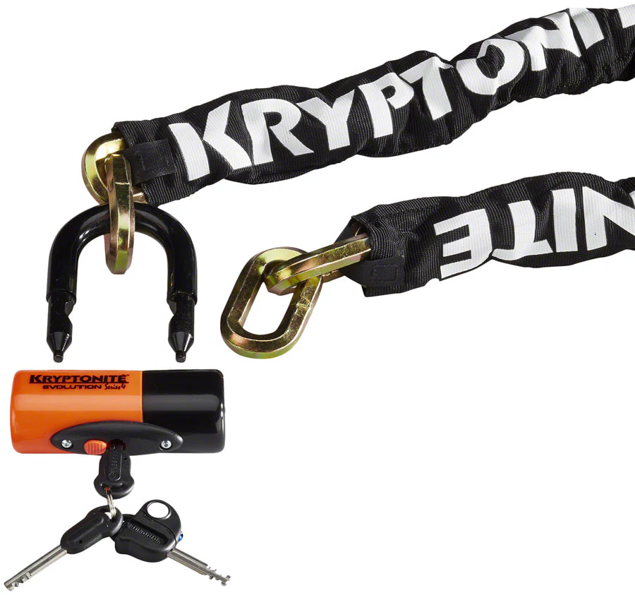 Security - Kryptonite New York Chain 1210 and Evolution Disc Lock: 3.25' (100cm) - Image 3