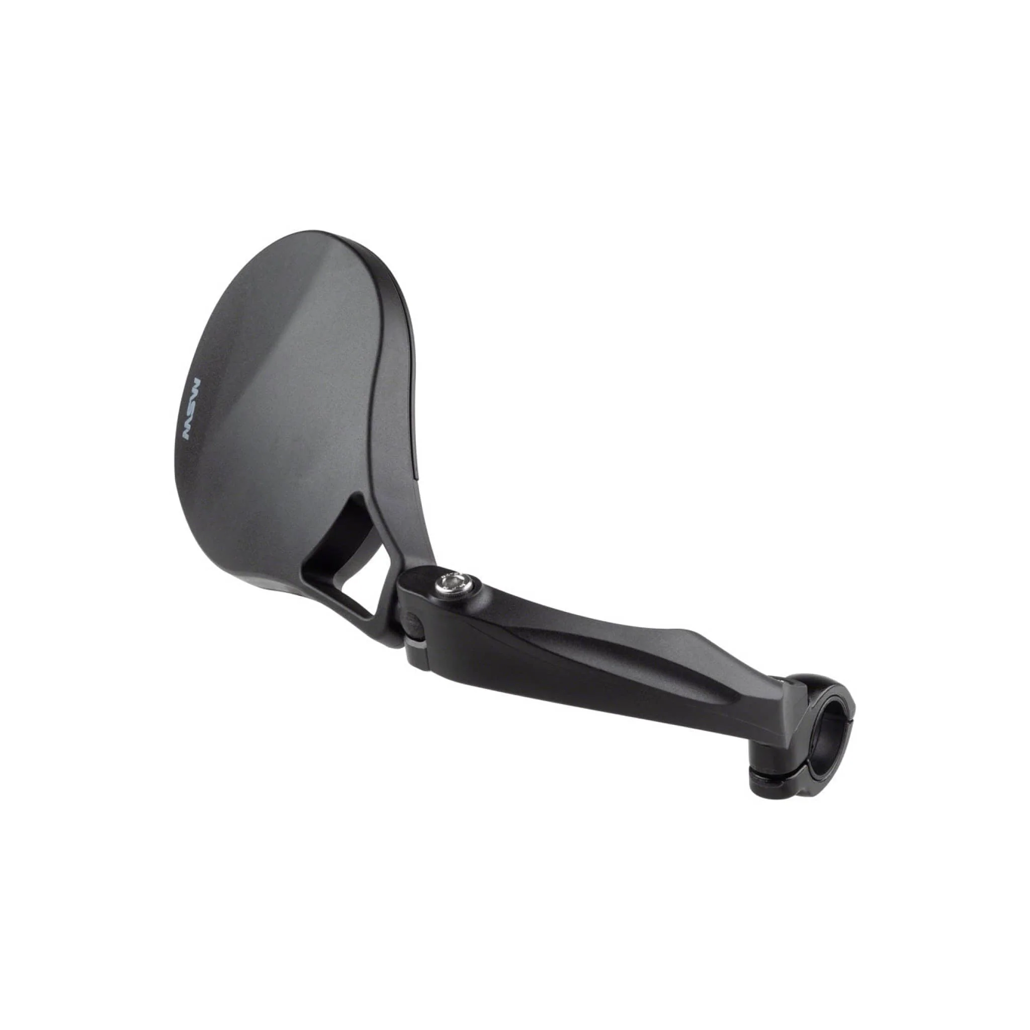 MSW Handlebar Mirror - Flat Bar, Right Side, HD Glass Lens - Image 2