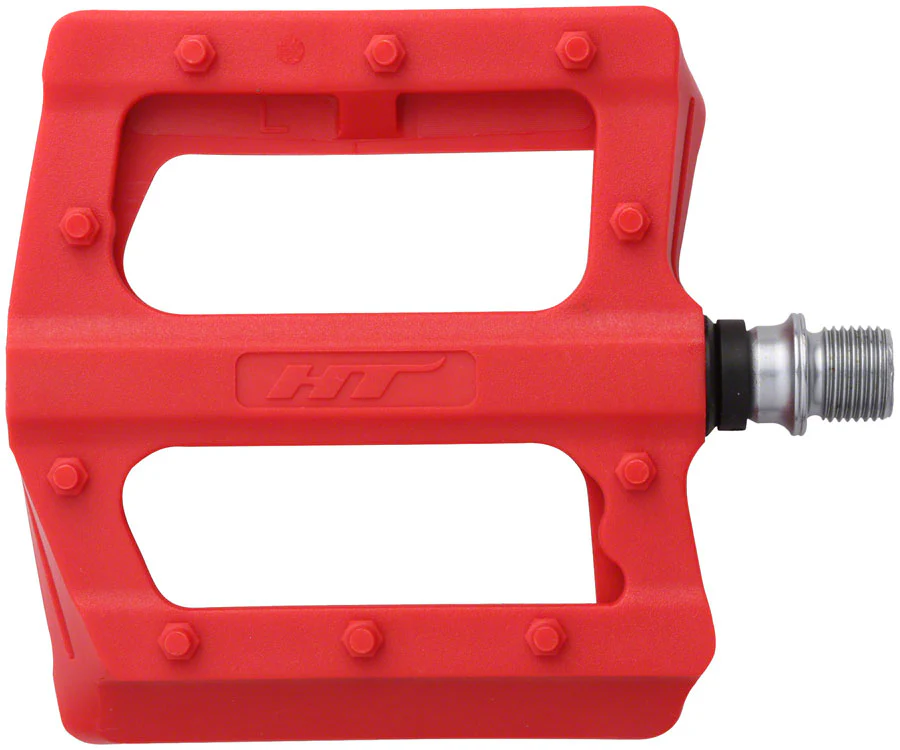 Pedals - HT Components PA12 Pedals - Platform, Composite, 9/16"